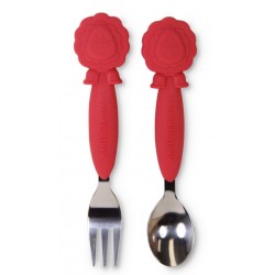 Marcus & Marcus Silicone Fork & Spoon Set