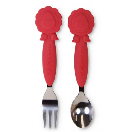 Marcus & Marcus Silicone Fork & Spoon Set