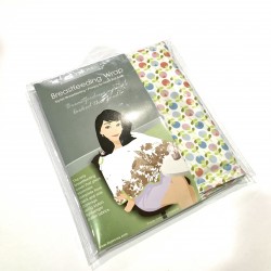 LilyMoms Breastfeeding Wrap - Navy Daisy