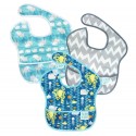 Bumkins Super Bib 3pc Set - Sea