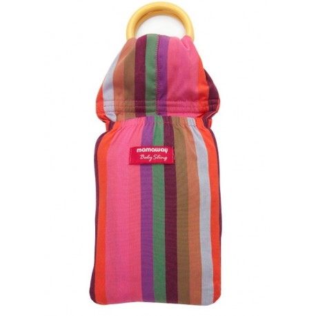 Mamaway Rainbow Crayon Baby Ring Sling