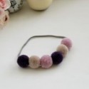 Celestina and Co. Wool Pompoms Headband