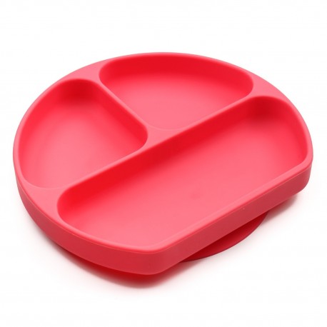 Bumkins Grip Dish  - Red