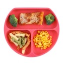Bumkins Grip Dish  - Red