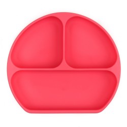 Bumkins Grip Dish  - Red