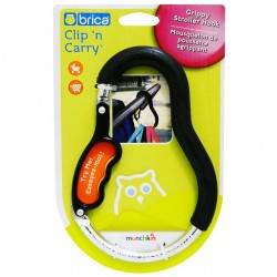 Brica Clip 'n Carry, Gripper Stroller Hook