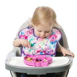 Bumkins Silicone Grip Dish - Unicorn