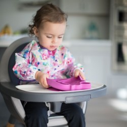 Bumkins Silicone Grip Dish - Unicorn