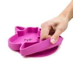 Bumkins Silicone Grip Dish - Unicorn