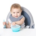 Bumkins Silicone First Feeding Set - Blue
