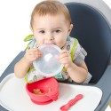 Bumkins Silicone First Feeding Set - Red
