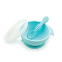 Bumkins Silicone First Feeding Set - Blue