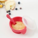 Bumkins Silicone First Feeding Set - Red