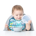 Bumkins Silicone First Feeding Set - Grey