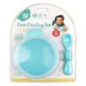 Bumkins Silicone First Feeding Set - Blue