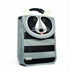 BUILT NY Big Apple Buddies Lunch Sack - Racoon