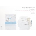 My Style Bamboo Burp & Bib Cloth (2pcs) - White