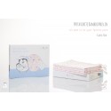 iFlin My Favorite Bamboo Muslin Blanket (4pcs) - Pink