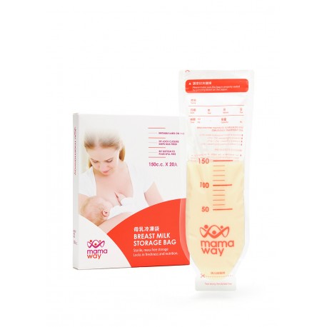 Mamaway Breast Milk Storage Bag - 150ml / 20s
