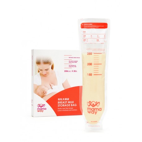 Mamaway Breast Milk Storage Bag - 250ml / 20s
