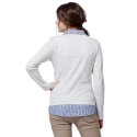 Mamaway Button Up Collared 2PC Maternity & Nursing Blouse