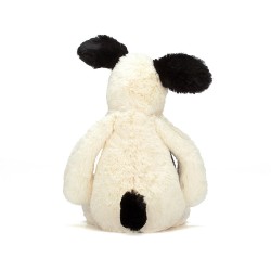 JELLYCAT BASHFUL BLACK & CREAM PUPPY