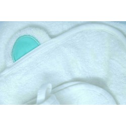 NUBORN HOODED TOWEL AND WASH CLOTH