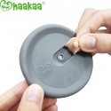 Haakaa Silicone Breast Pump 100ml w/ Silicone Lid Set
