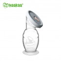 Haakaa Silicone Breast Pump 150ml w/ Silicone Lid Set