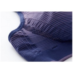 Mamaway Full Function Antibacterial Sports Breastfeeding Bra - Black/Purple
