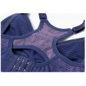 Mamaway Full Function Antibacterial Sports Breastfeeding Bra - Black/Purple