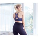 Mamaway Full Function Antibacterial Sports Breastfeeding Bra - Black/Purple