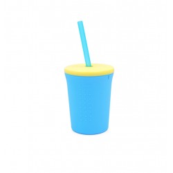 Silikids Silicone Straw Cup  - 12oz