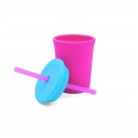 Silikids Silicone Straw Cup  - 12oz