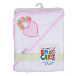 Eric Carle Baby’s The Very Hungry Caterpillar Terry Cotton Hooded Towel