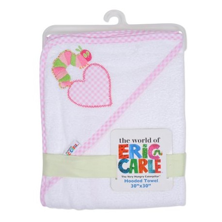 Eric Carle Baby’s The Very Hungry Caterpillar Terry Cotton Hooded Towel